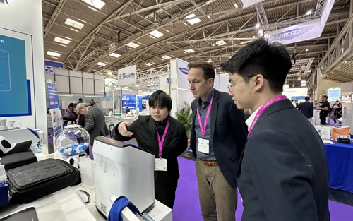 千亿国际在德国 analytica 2024 中尽展国产力量