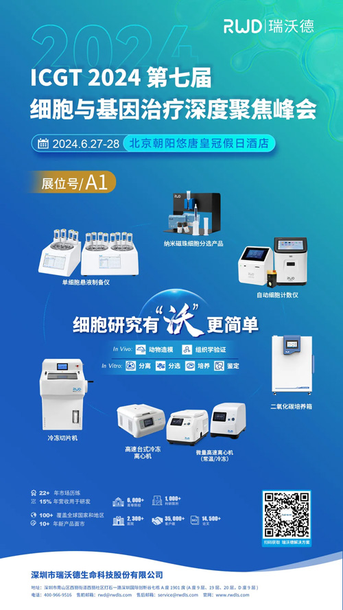 千亿国际邀您共赴ICGT 2024第七届细胞与基因治疗深度聚焦峰会